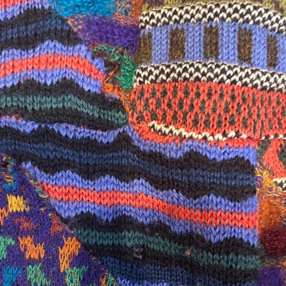 Missoni Multicolor Patchwork Crewneck Sweater Vin… - image 4